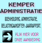 Kemper Administratie, HET administratiekantoor voor Waterland!